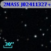 2MASS J02411327+3914164