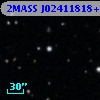 2MASS J02411818+3950068