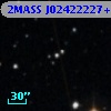 2MASS J02422227+3824544