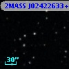 2MASS J02422633+3940366