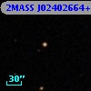 2MASS J02402664+0037394