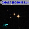 2MASS J02404511+0010016