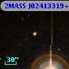 2MASS J02413319+0034296
