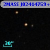 2MASS J02414759+0036329