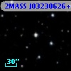2MASS J03230626+4104158