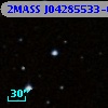 2MASS J04285533-0522008