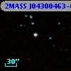 2MASS J04300463-0503428