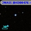2MASS J04300476-0533322