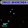 2MASS J04302804-0444363