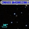2MASS J04305290-0453478