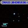 2MASS J04305836-0507440