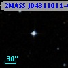 2MASS J04311011-0425595