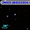 2MASS J04313354-0458429
