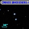 2MASS J04315691-0449423