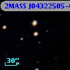 2MASS J04322505-0543306