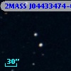 2MASS J04433474-0155556