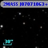 2MASS J07071063+1838542