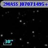 2MASS J07071495+1849378