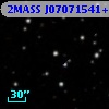 2MASS J07071541+1858516