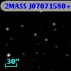 2MASS J07071580+1848389