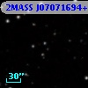 2MASS J07071694+1845301