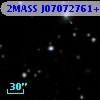 2MASS J07072761+1829297
