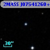 2MASS J07541260+7330062