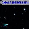 2MASS J07563115+7300451