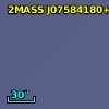 2MASS J07584180+3912502