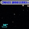 2MASS J08011993+3936328