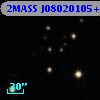 2MASS J08020105+3952285