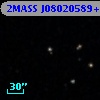 2MASS J08020589+3918268