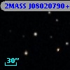 2MASS J08020790+4031077