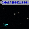 2MASS J08021184+3946535