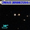 2MASS J08002584+1541113