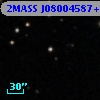 2MASS J08004587+1542563