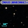 2MASS J08020662+1555201