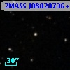 2MASS J08020736+1551001