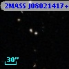 2MASS J08021417+1536158