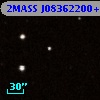 2MASS J08362200+2822135