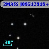 2MASS J08512918+3307033
