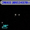 2MASS J08534370+3215464