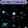 Cl* NGC 7243      M       8