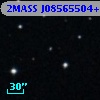 2MASS J08565504+3246359