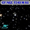 Cl* NGC 7243      M      81