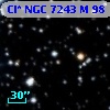 Cl* NGC 7243      M      98