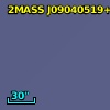 2MASS J09040519+2553295