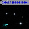 2MASS J09044340+2608377