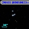 2MASS J09050023+2516404