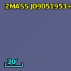 2MASS J09051953+2557550